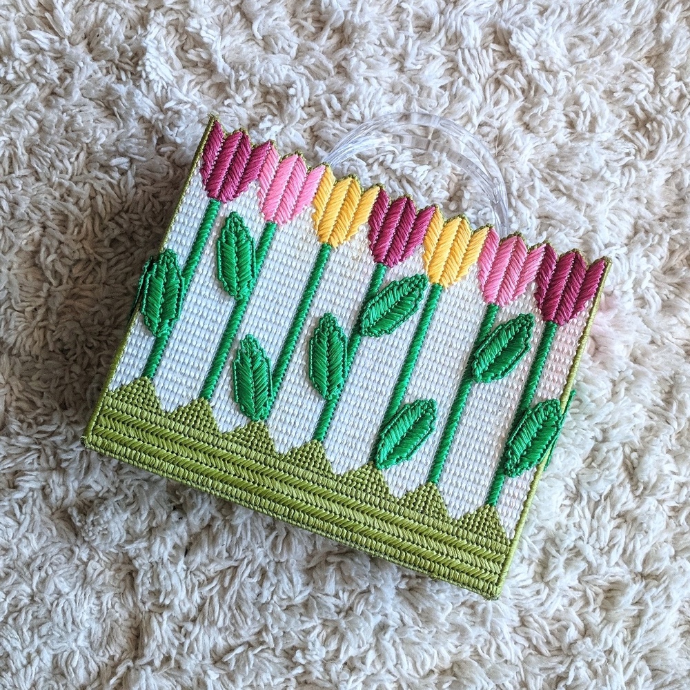 70s tulip bag